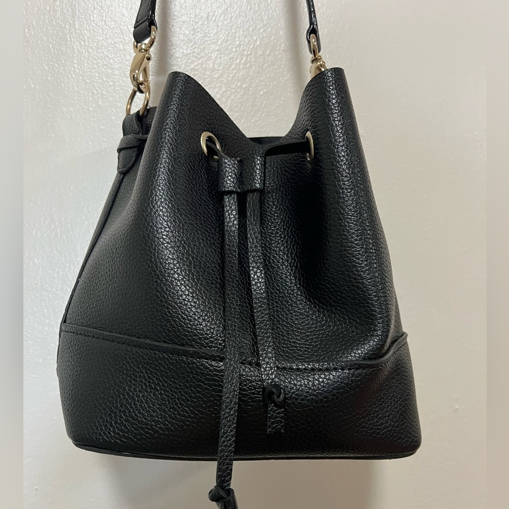 Preloved, Vegan Bucket Bag with add on strap.